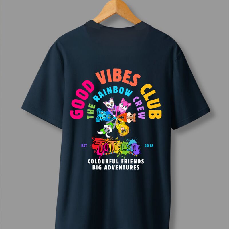 TOTFest® - Slogan Tee Navy Adults Thumbnail